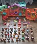 Pet shop zestaw 36 figurek domek z akcesoriami