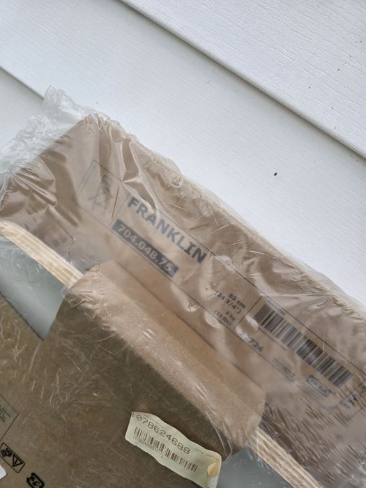 Krzesło/Taboret/Hoker biały Franklin IKEA Nowy