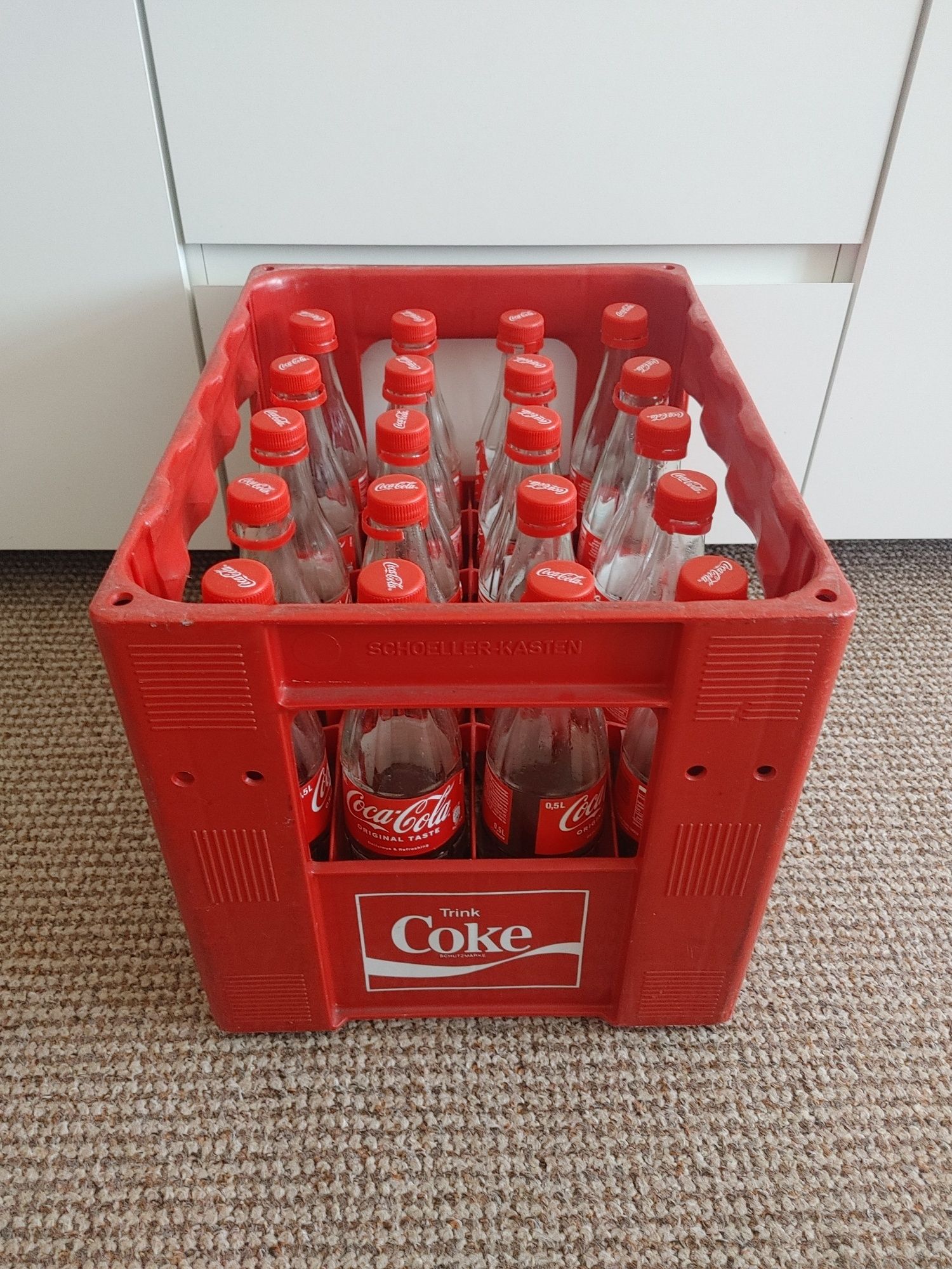 Coca Cola Skrzynka + 20 butelek w db stanie SPRAWDŹ
