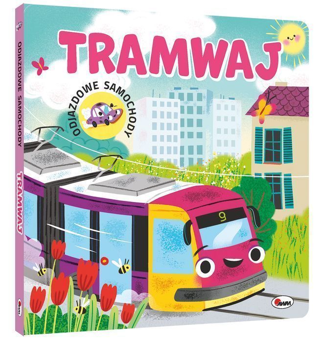 Odjazdowe samochody. Tramwaj. AWM
