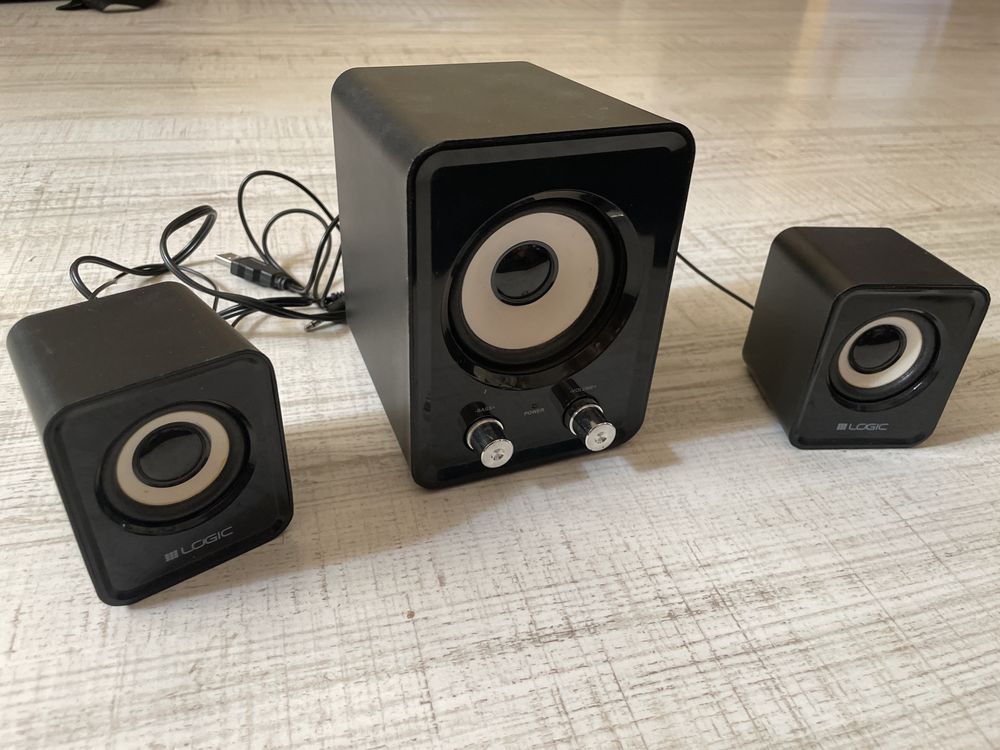 Zestaw głośników Logic LS-20 black