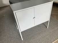 Designerski Metalowy kontenerek Ikea h 57 x 60 x 35 cm