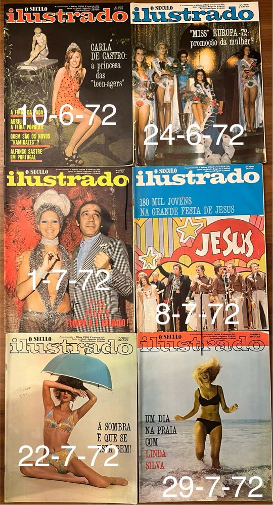 Vendo revistas O Século Ilustrado (1972)