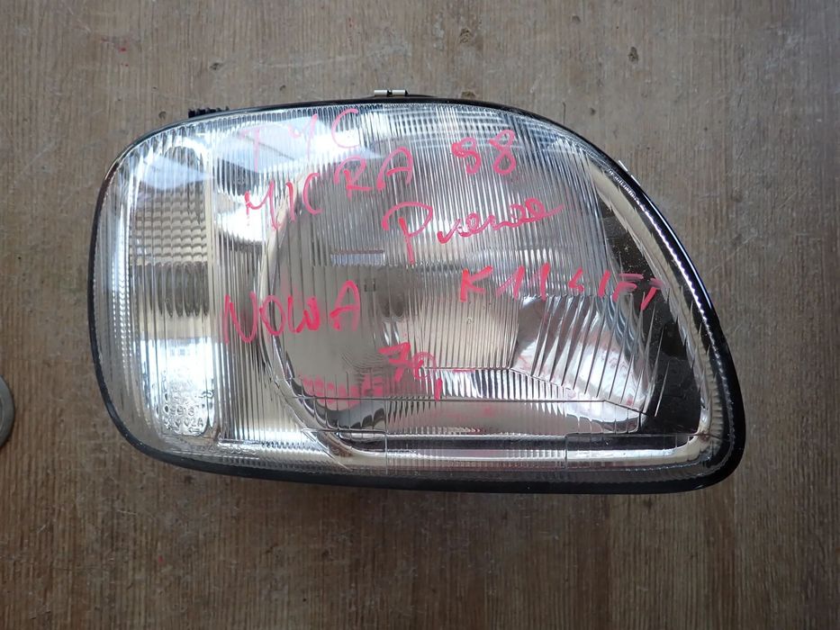 NISSAN MICRA K11 LIFT LAMPA PRAWY PRZÓD NOWA TYC