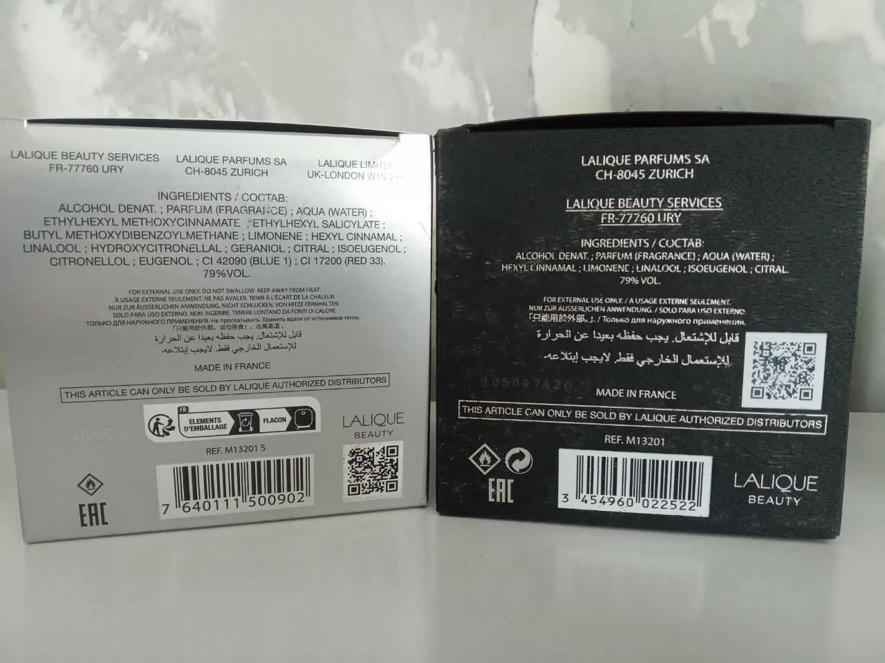 Laligue Encre noire/sport. Розпив. Оригінал