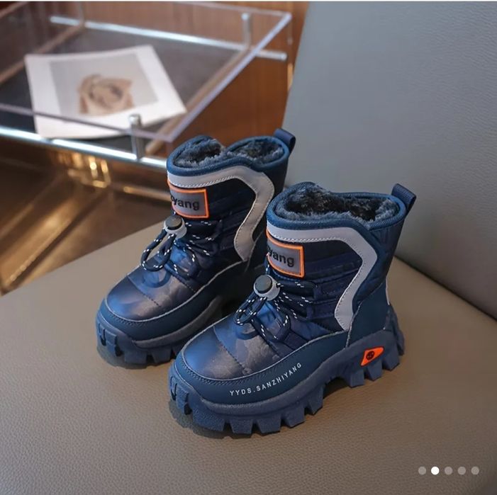 НОВІ зимові ботинки чоботи хлопчик 33 розмір 19.8 см