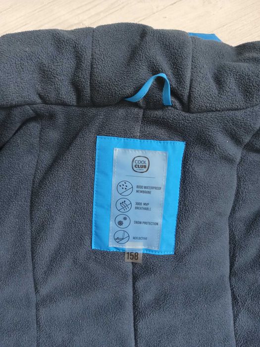 Kurtka zimowa narciarska chłopięca