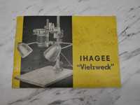 Instrukcja Ihagee "Vielzweck" - j.niemiecki