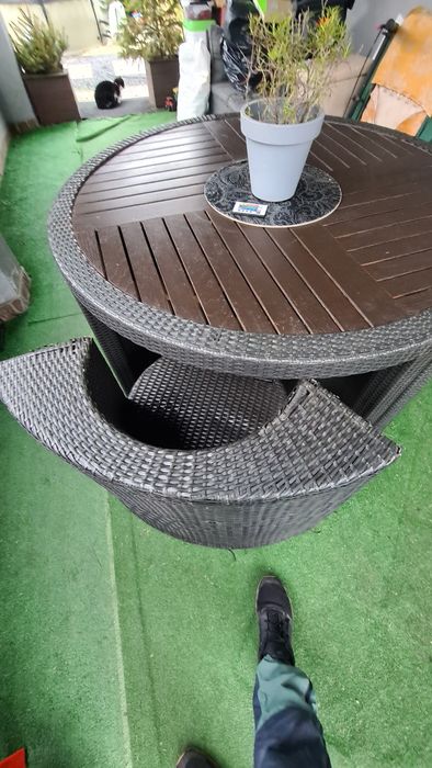 Meble ogrodowe  zestaw ogrodowy Stół ogrodowy taras zestaw ogrodowy