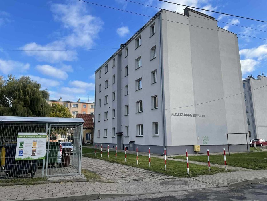sprzedam 3-pokoje 55,75 m² 2 piętro ul. Skłodowskiej 13 Działdowo