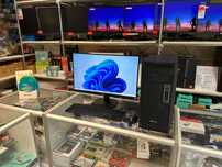 Zestaw komputerowy PC i3/ 10100 /16GB/ ssd500 + monitor LCD 24" Win 11