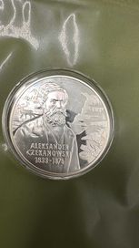 Moneta 10 zł 2004r. Aleksander Czekanowski