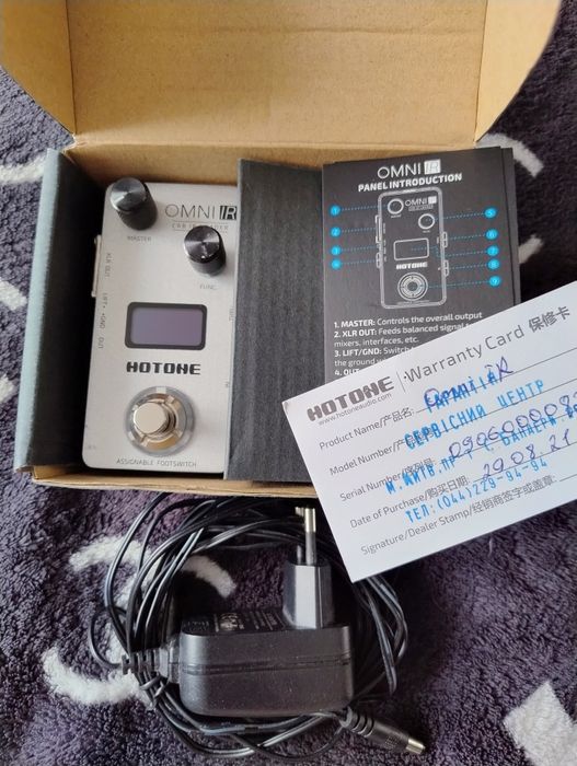 HOTONE AUDIO OMNI IR Гітарний процесор ефектів, емулятор кабінету