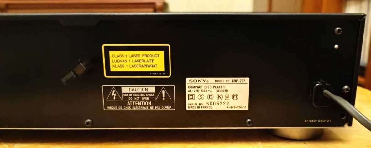 CD проигрыватель SONY CDP-797