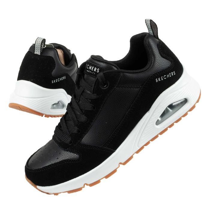 Buty sportowe Skechers Uno-Solid Air [155132/BLK] r.36-41