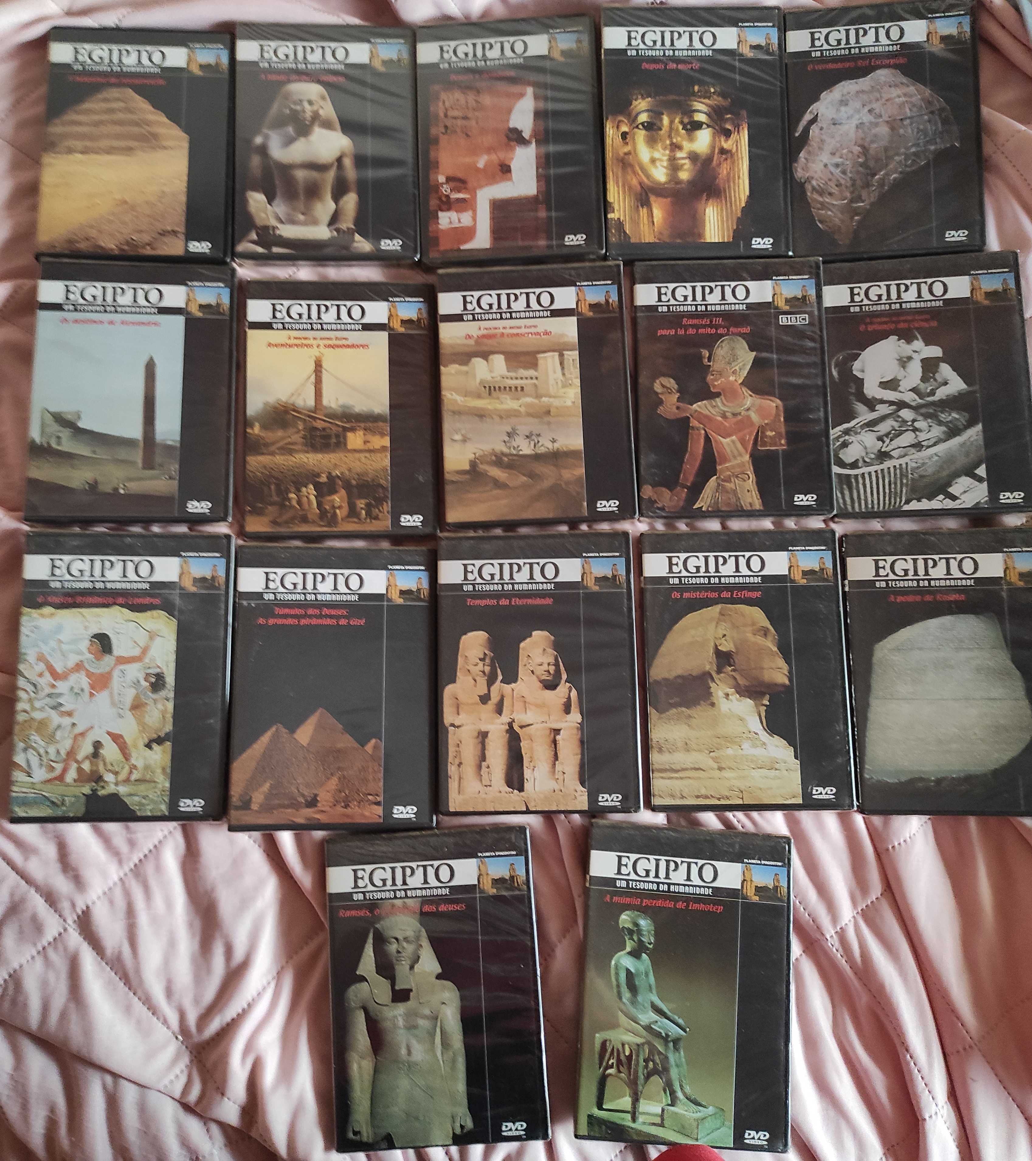 Coleção 32 DVDs  Egito Um Tesouro da Humanidade