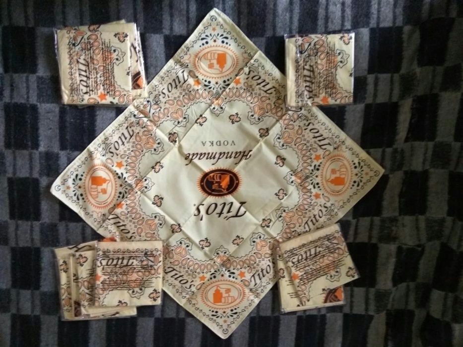 Бандана фирменная косинка Tito's Handmade платок эксклюзив из США