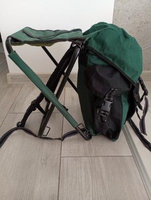 Krzesło wędkarskie z plecakiem Abu Garcia