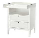 Trocador e cómoda, cor branco - IKEA