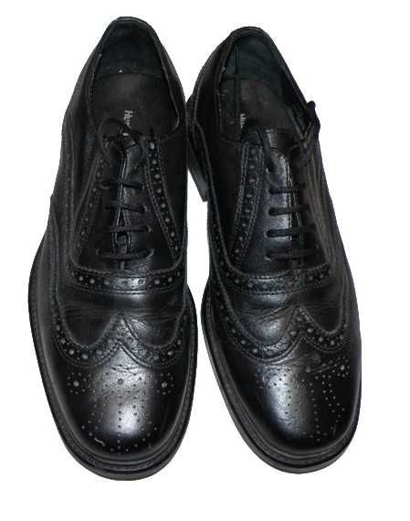 Hush Puppies jak NOWE eleganckie męskie skórzane buty OXFORD 44