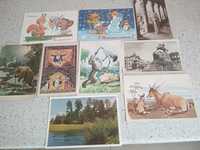 Продам старые открытки 1955-1968г