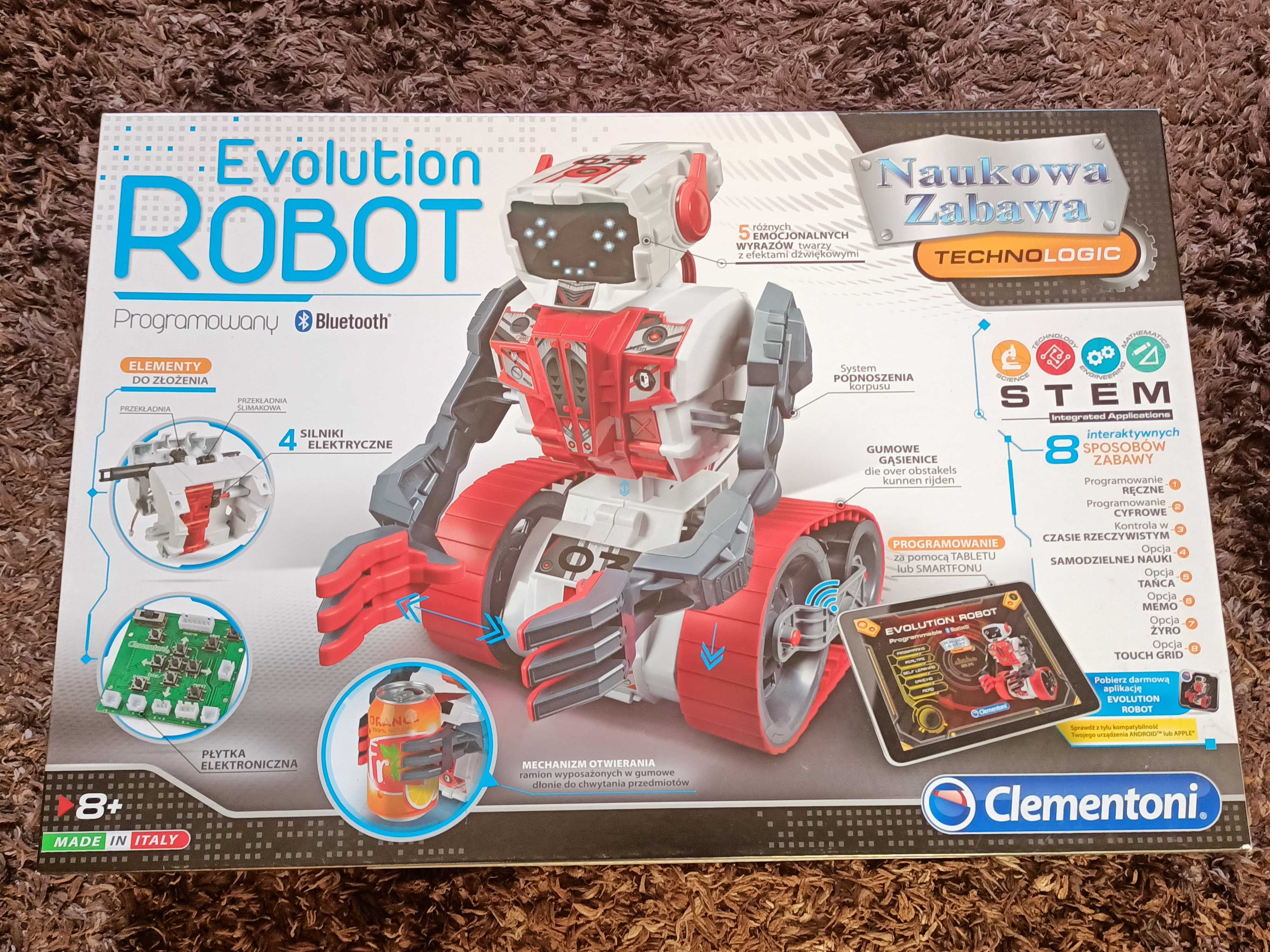 Robot Evolution Clementoni programowany