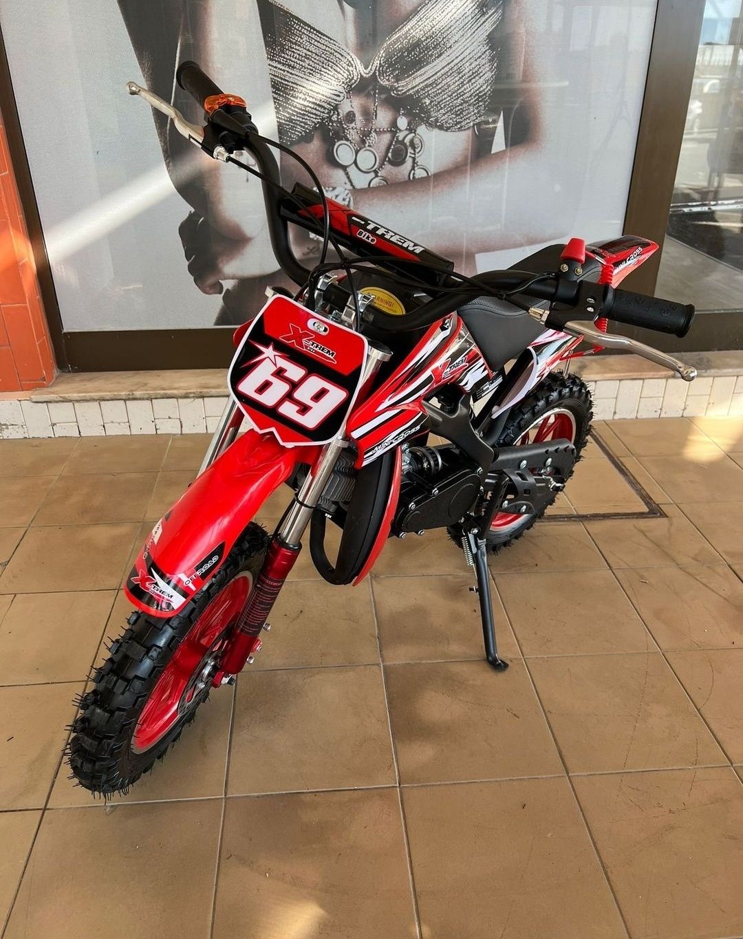 Mini Mota cross 49cc para criança