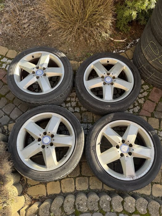 Felgi Koła Mercedes-Benz Oryginalne 5x112 17 Cali Opona