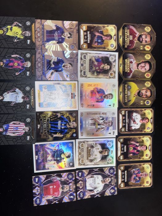 Cartas da topps 24/25 25/26