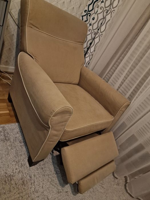 Przepiękny rozkładany fotel IKEA. Okazja