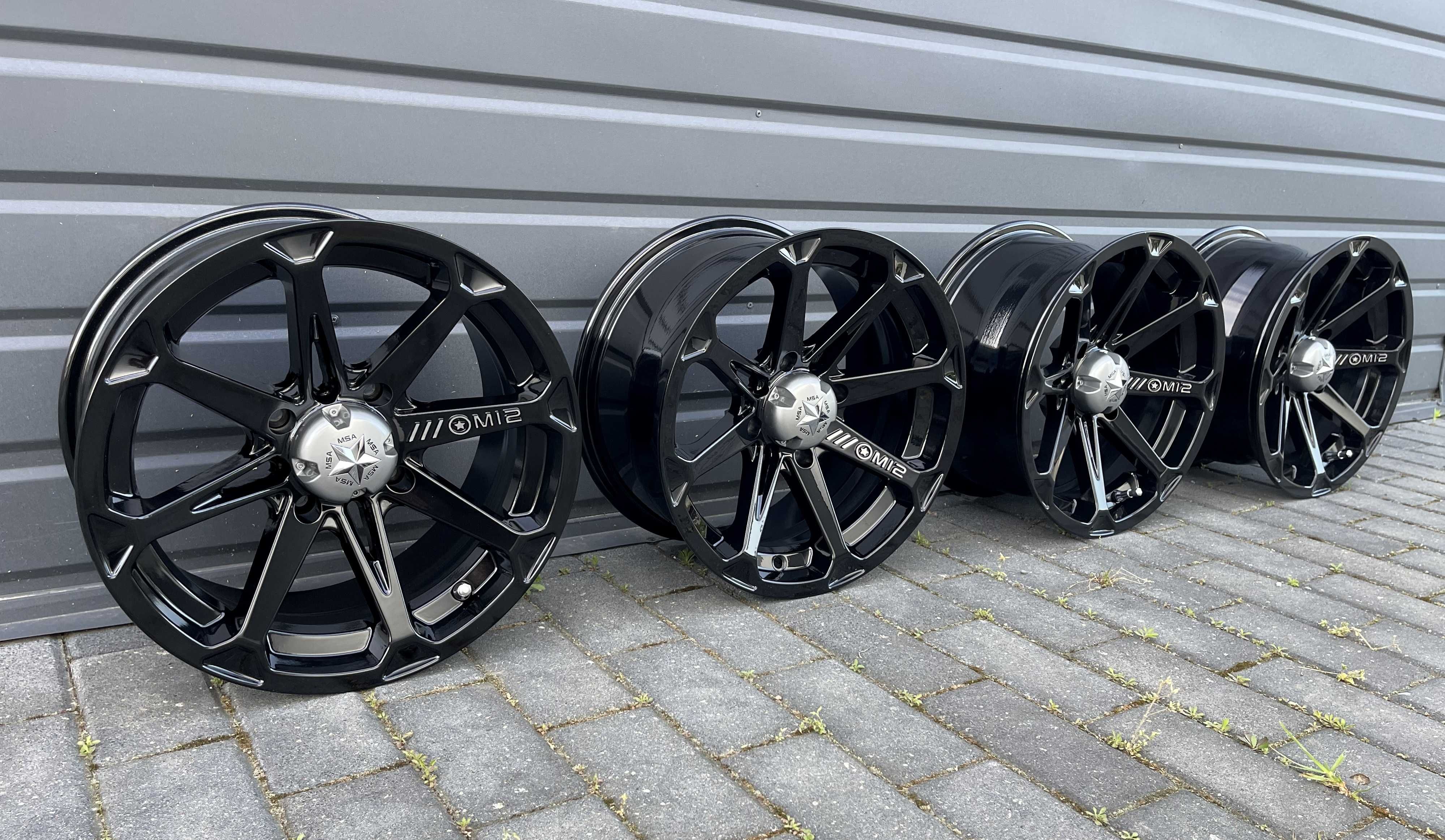 Komplet Felg Quad Diesel Utility M12 MSA Wheels 14 X 7 UTV 4 x 110