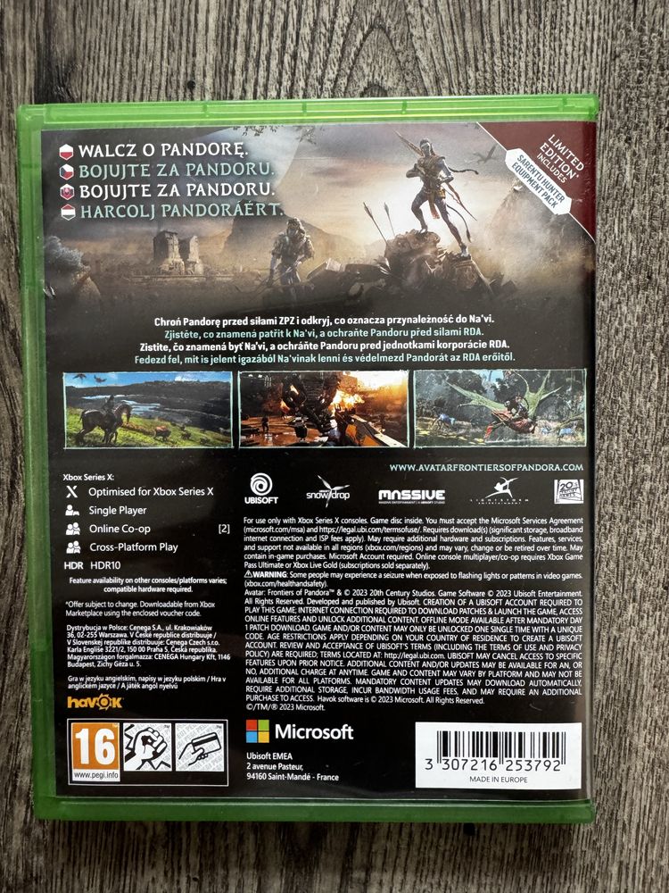 Avatar: Frontiers of Pandora Xbox series X