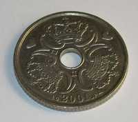 Dania 5 koron moneta 2001 rok