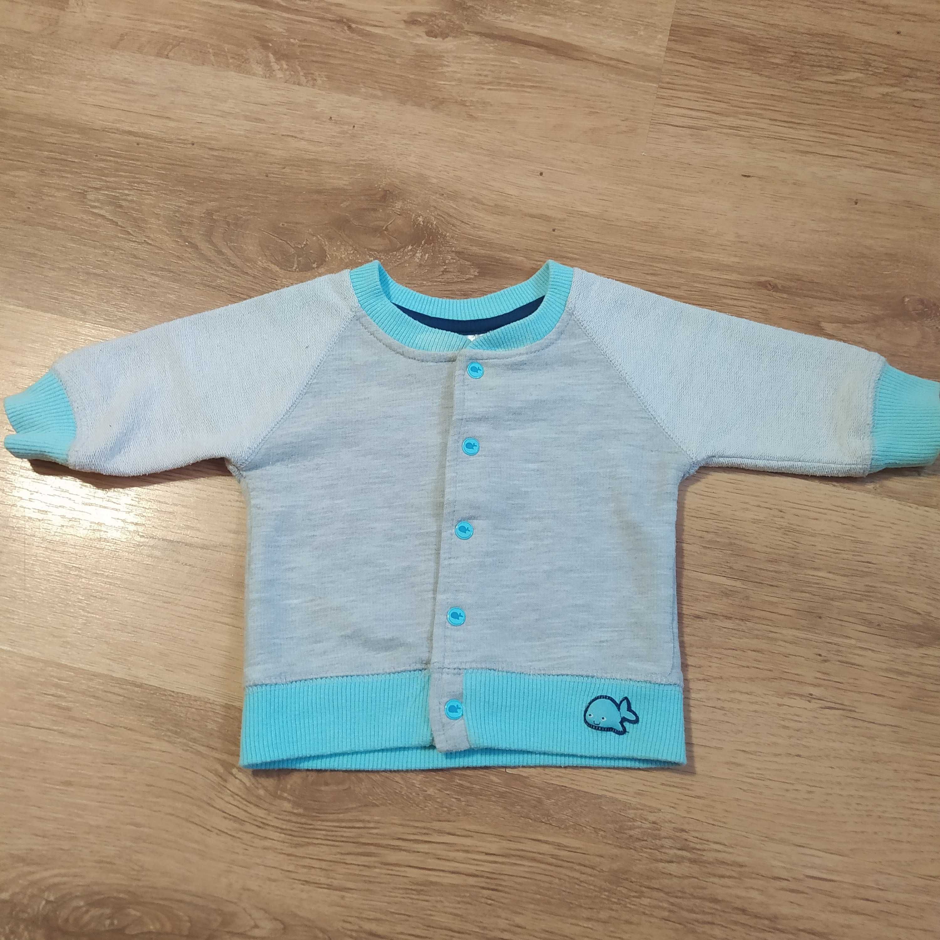 Bluza niemowlęca zapinana 62 cm