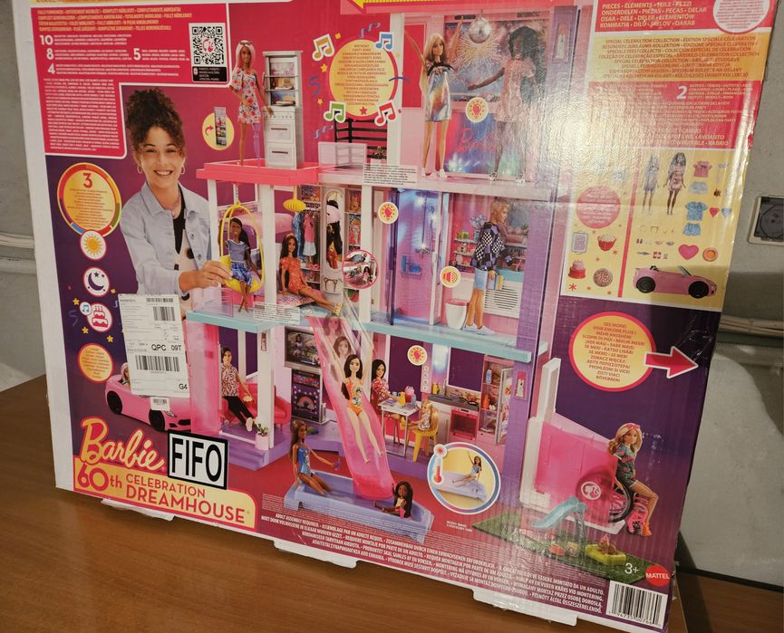 Barbie Dreamhouse Wymarzony Domek Dla Lalek GRG93