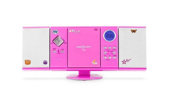 Wieża Stereo Oneconcept V-12 Pink