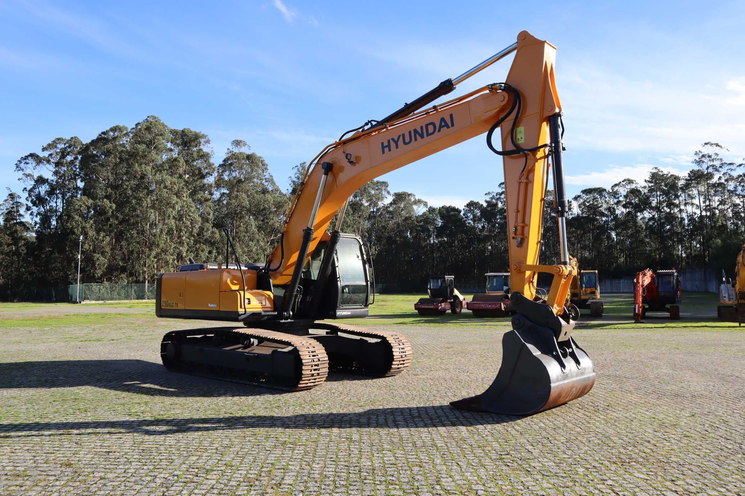 2010 Hyunday Robex 290NLC-7A Escavadora de Rastos