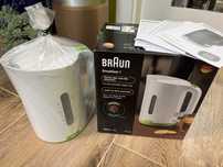 Czajnik Małoużywany Braun WK 1100 WH 1,7L 2200W Gwar do 2026
