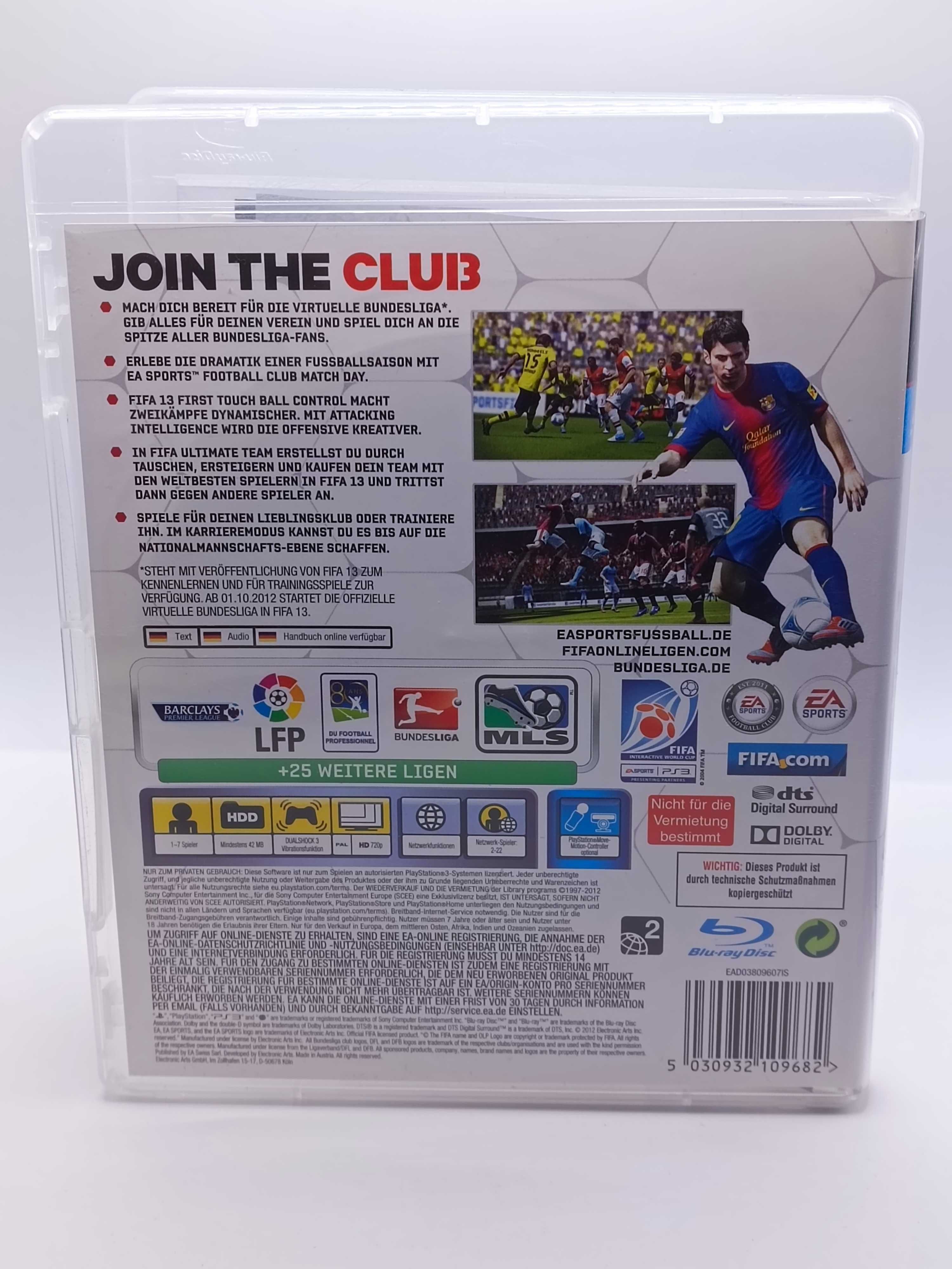 GRA Ea Sports Fifa 13 FIFA 2013 NA PS3 3341/08