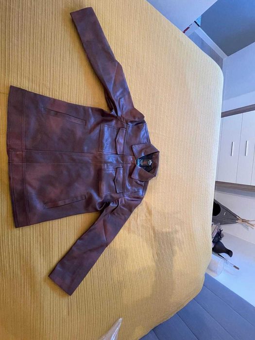 Casaco Pele Sintética Novo