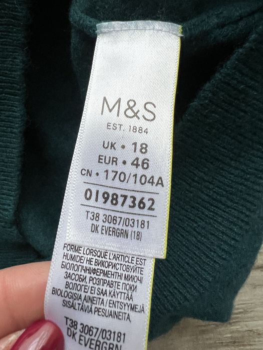 Marks&Spencer гольф кашемір L