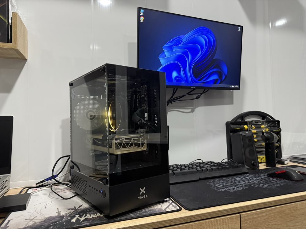 Ігровий пк Системний блок Ryzen 5600+16 ddr4+MSI GOLD RX 5700 xt