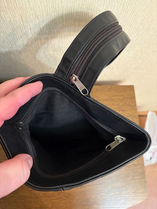 Сумка через плече шкіряна JM