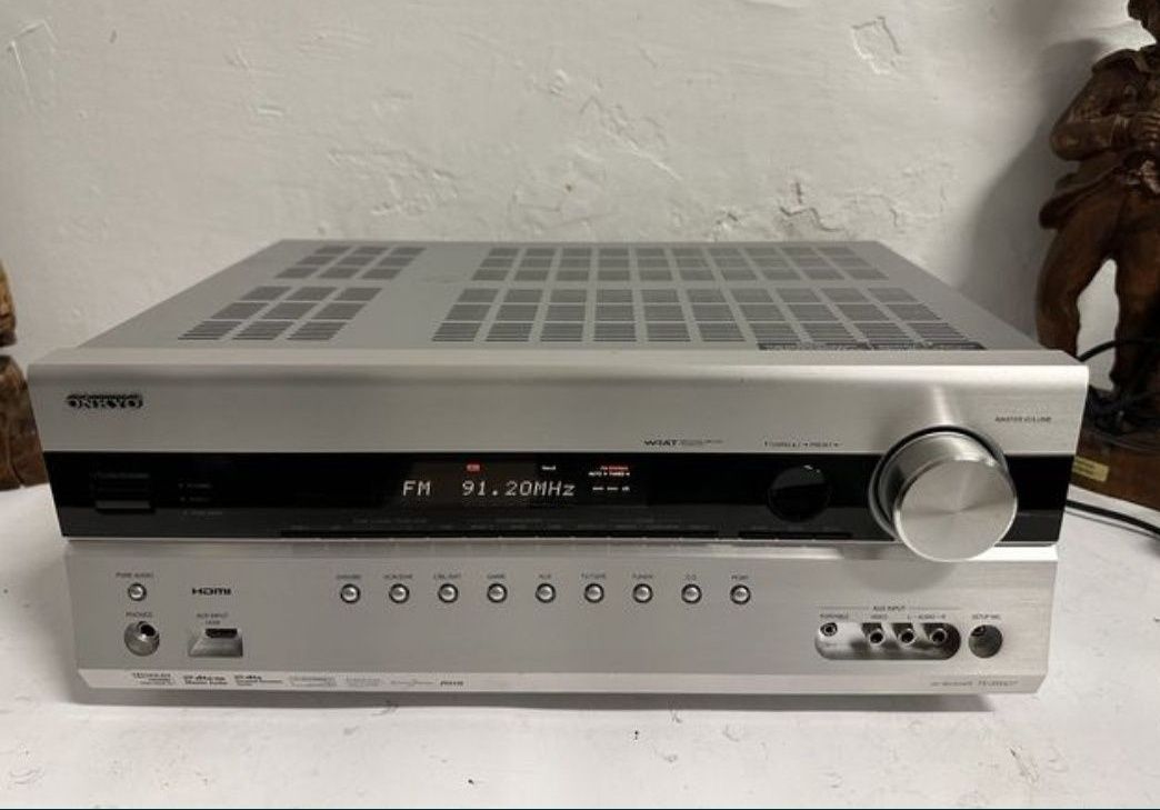 Mocny amplituner Onkyo TX-SR 607 wzmacniacz 140 watt