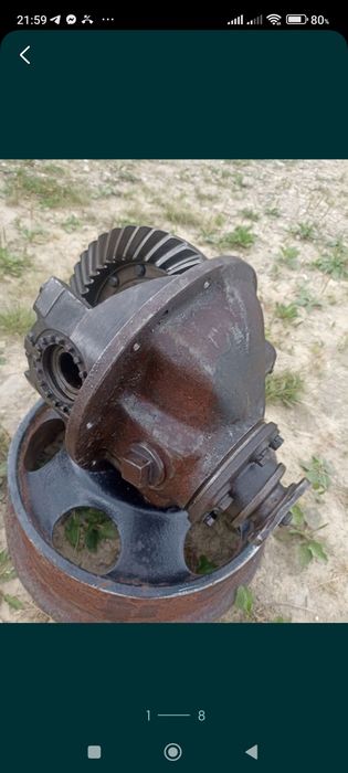 Задній міст ГАЗ 66 редуктор самоблокуючий диференціал