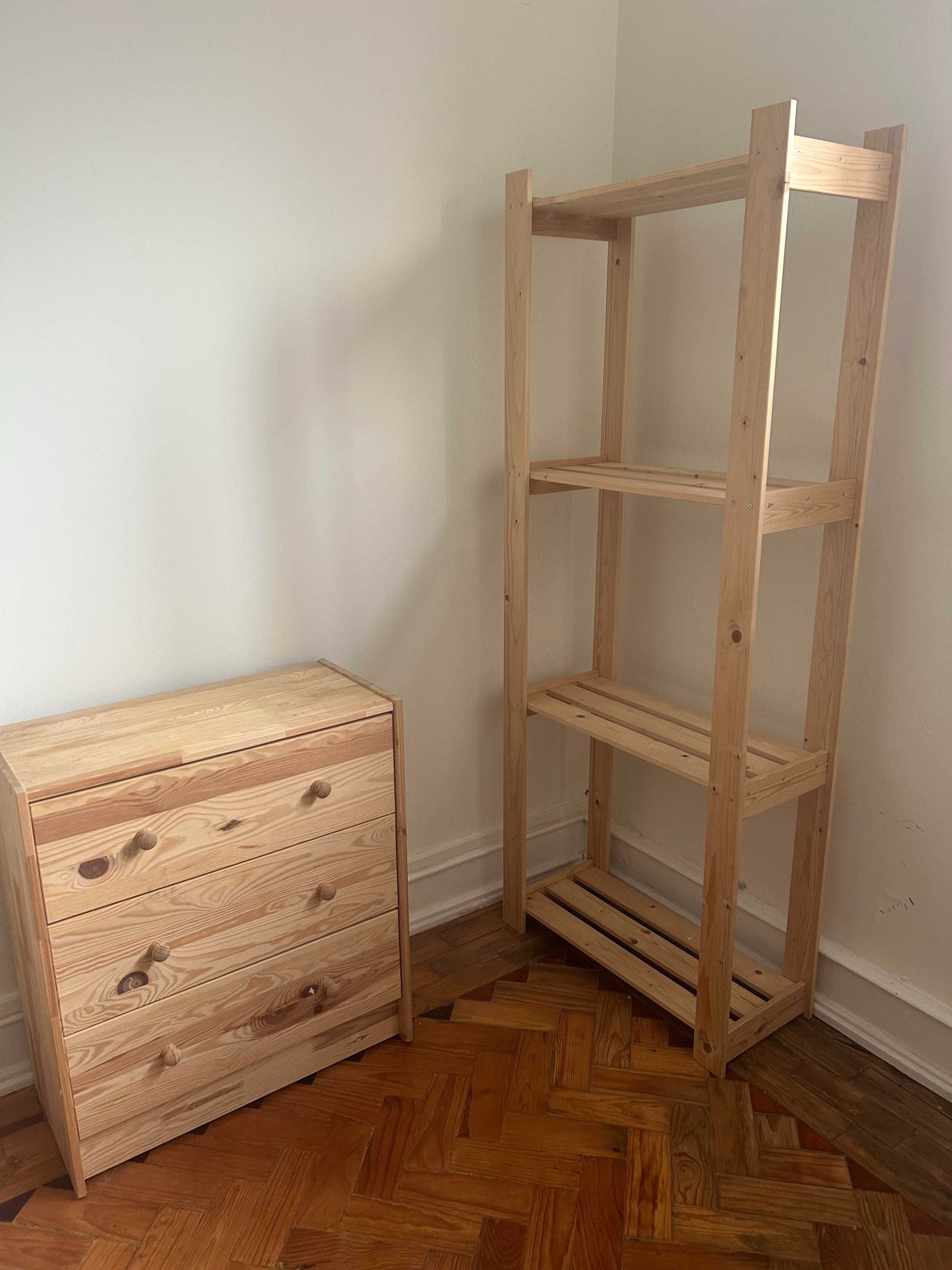 Cómoda + Estante IKEA