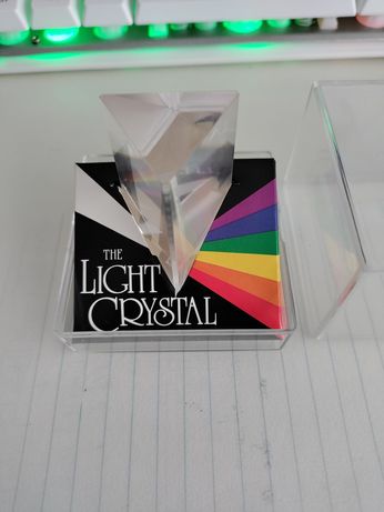 Brinquedo Cristal de luz em plástico