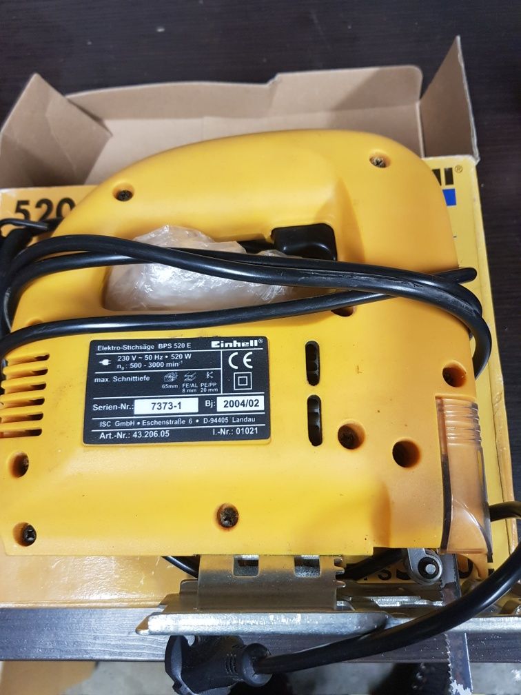 Elektroniczna otwornice wahadłowe skokowa wyrzynarki Einhell