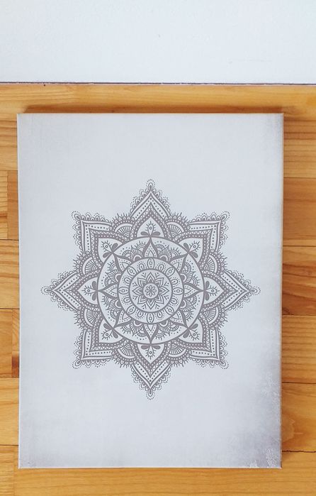obraz mandala obraz boho MANDALA tryptyk