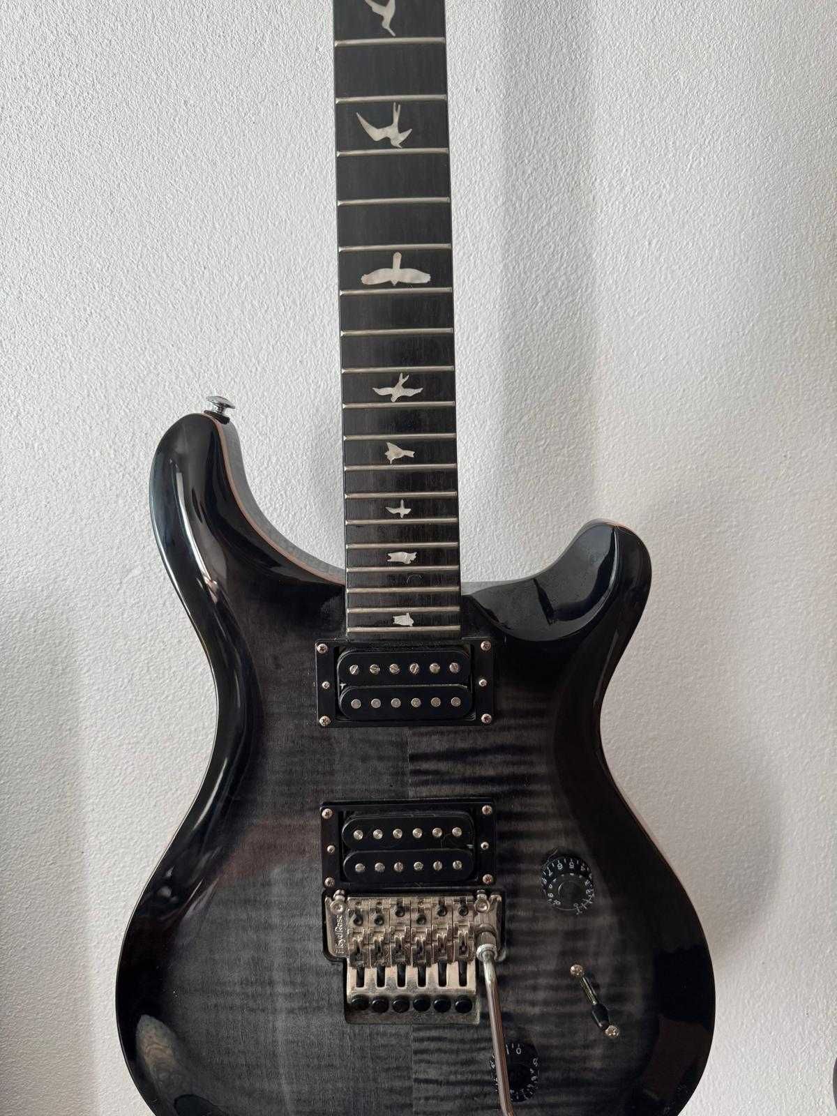PRS SE Floyd Custom 24 Charcoal Burst